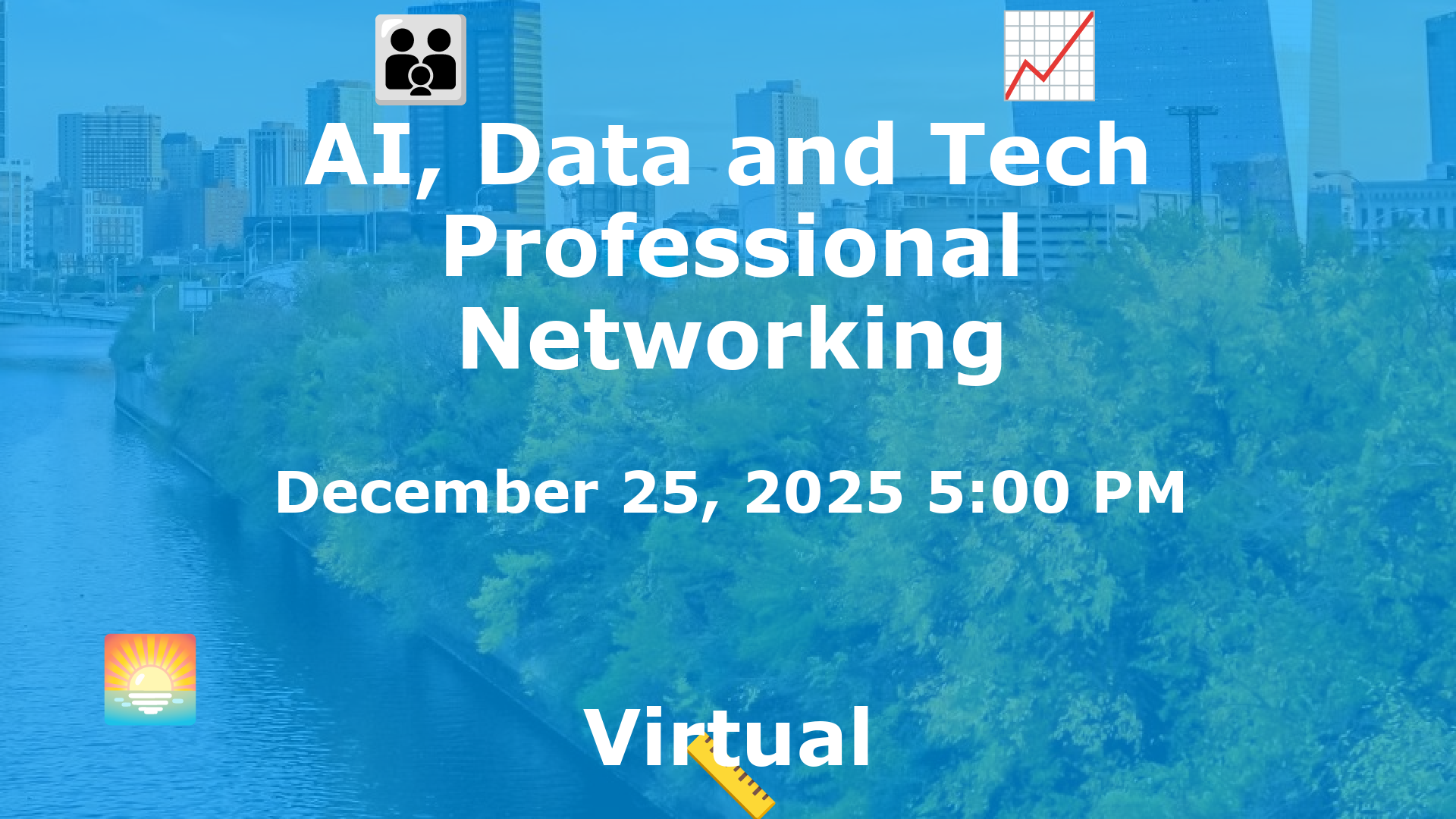 AI, Data and Tech Professional Networking event image